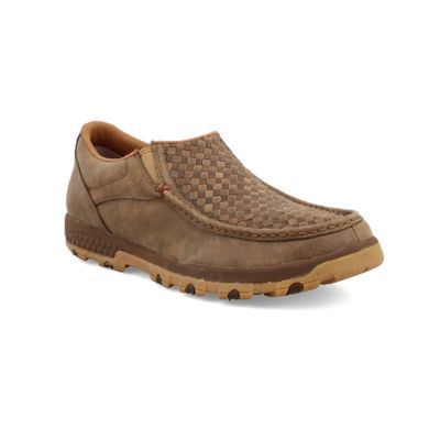 Image showing 7 th Twisted X Men's Slip-On Driving Moc Shoes, MXC0018