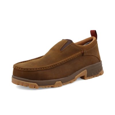 Image showing 0 th Twisted X Men's Composite Toe Driving Moc Slip-On Work Shoes