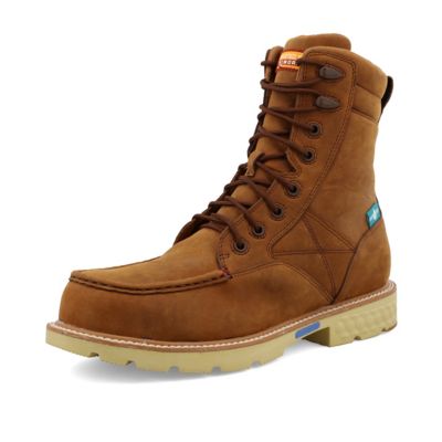 Twisted X Men's Composite Toe Work Boots, 8 in.
