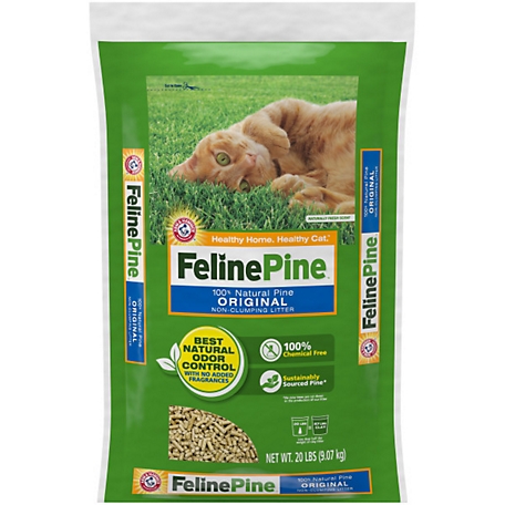 Feline Pine Original Cat Litter, 20 lb. Bag