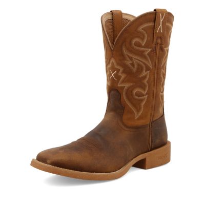 Twisted X Men's 11 in. Tech X Boots, MXTR005, 9.5 EE,Brown at Tractor ...