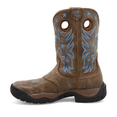 Image showing 6 th Twisted X Women's Soft Toe All Around Work Boots, 9 in., WAB0004
