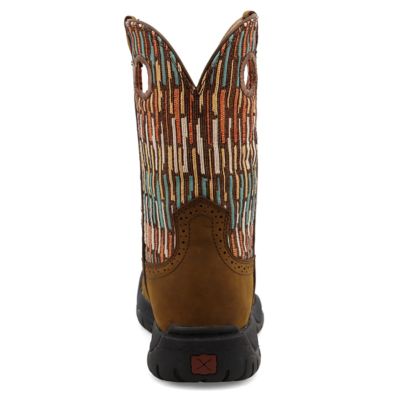 Image showing 5 th Twisted X Women's Soft Toe All Around Work Boots, 9 in., WAB0013