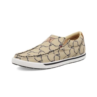 Twisted X Women's Slip-On Kicks, WCA0057, 7.5 M,Beige at Tractor Supply Co