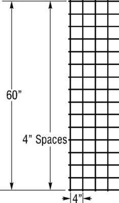 Behlen Country Hifive 60 in. x 16 ft. 4 x 4 Panel 4 ga.