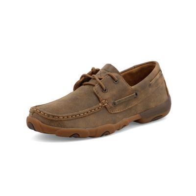 Image showing 0 th Twisted X Women's Driving Moc Boat Shoes, WDM0003