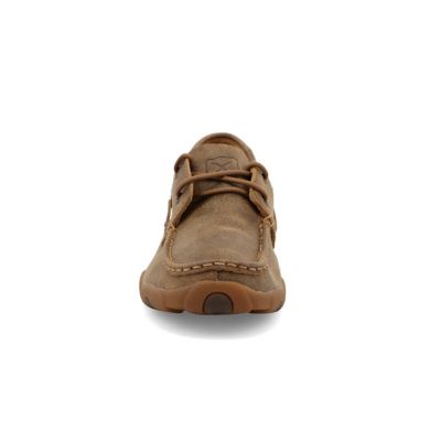 Image showing 3 th Twisted X Women's Driving Moc Boat Shoes, WDM0003