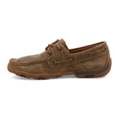 Image showing 6 th Twisted X Women's Driving Moc Boat Shoes, WDM0003