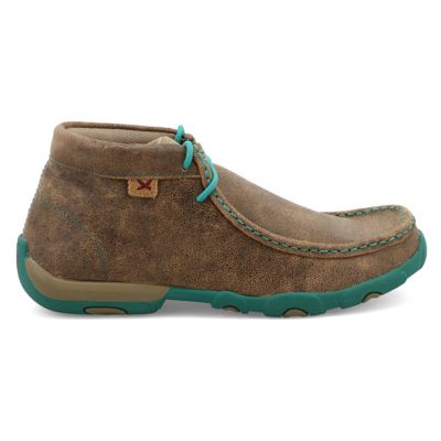 Image showing 4 th Twisted X Women's Chukka Driving Moc Shoes, WDM0020
