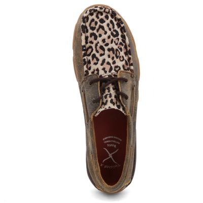 Image showing 2 th Twisted X Women's Boat Shoe Driving Moc, WDM0057