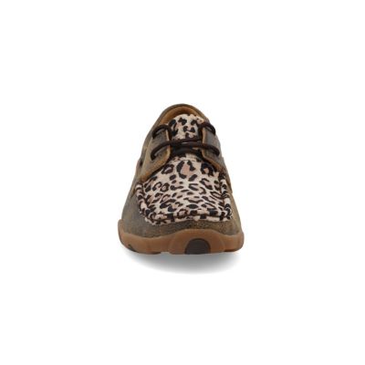 Image showing 3 th Twisted X Women's Boat Shoe Driving Moc, WDM0057