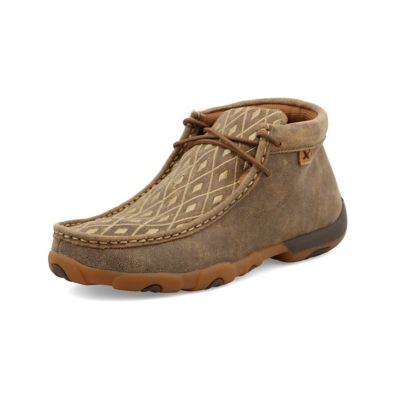 Twisted X Women's Chukka Driving Moc Shoes, WDM0073