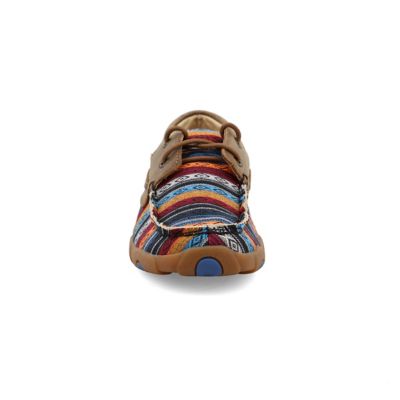 Image showing 3 th Twisted X Women's Boat Shoe Driving Moc, WDM0076