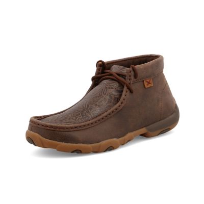 Twisted X Women's Chukka Driving Moc Shoes, WDM0079