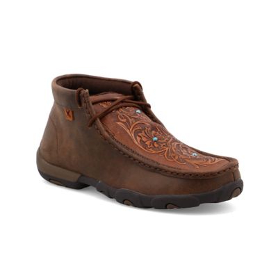 Image showing 7 th Twisted X Women's Chukka Driving Moc Shoes, WDM0081