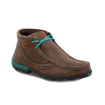 Image showing 7 th Twisted X Women's Chukka Driving Moc Shoes, WDM0093