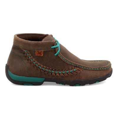 Image showing 4 th Twisted X Women's Chukka Driving Moc Shoes, WDM0093