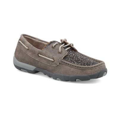 Image showing 7 th Twisted X Women's Boat Shoe Driving Moc