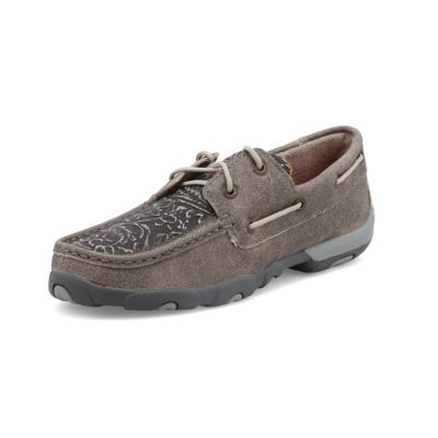 Image showing 0 th Twisted X Women's Boat Shoe Driving Moc