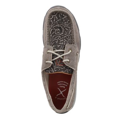 Image showing 2 th Twisted X Women's Boat Shoe Driving Moc
