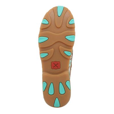 Image showing 1 th Twisted X Women's Boat Shoe Driving Moc, WDM0133