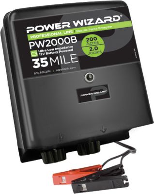 Power Wizard 2-Joule Electric Fence Controller