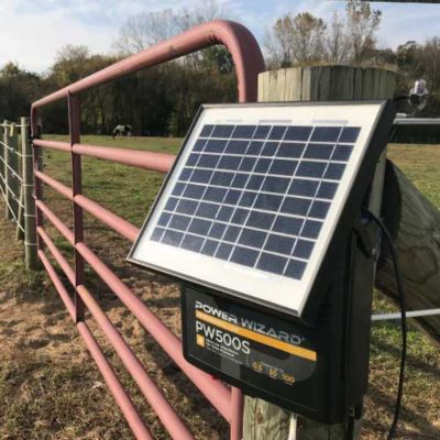Image showing  0.5-Joule 30-Mile Solar-Powered Electric Fence Energizer, 100 Acres