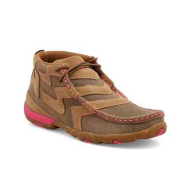 Image showing 7 th Twisted X Women's Chukka Driving Moc Shoes, WDM0149-M-05.5