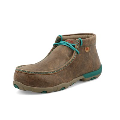 Twisted X Women's Chukka Driving Moc Toe Work Shoes