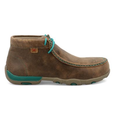 Image showing  Women's Chukka Driving Moc Toe Work Shoes