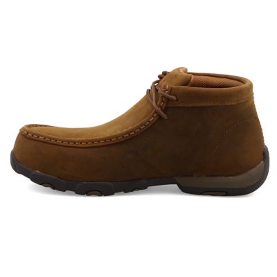 Image showing 6 th Twisted X Women's Chukka Driving Moc Toe Work Shoes, WDMCTM1-M-05.5