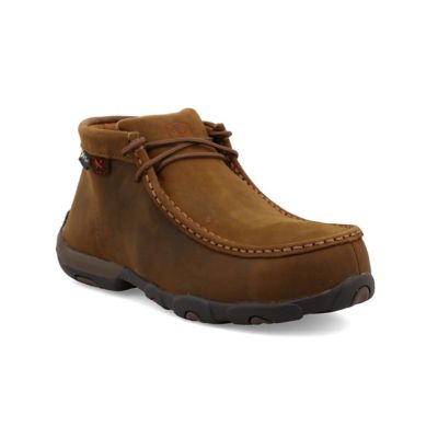 Image showing 7 th Twisted X Women's Chukka Driving Moc Toe Work Shoes, WDMCTM1-M-05.5