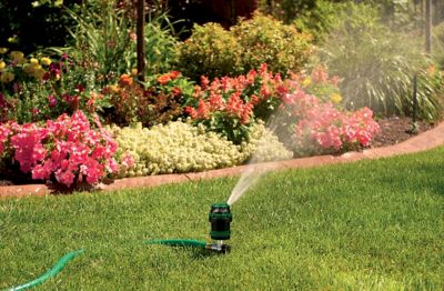 Image showing 5,026 sq. ft. Sprinkler 6-Gear Drive Garden Sprinkler