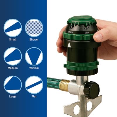 Image showing 5,026 sq. ft. Sprinkler 6-Gear Drive Garden Sprinkler