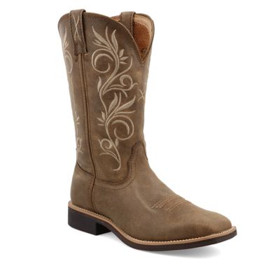 Twisted X Women's Top Hand Boots, 11 in.