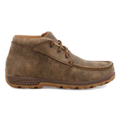 Image showing 4 th Twisted X Women's Chukka Driving Moc Shoes, WXC0001