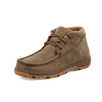 Twisted X Women's Chukka Driving Moc Shoes, WXC0001