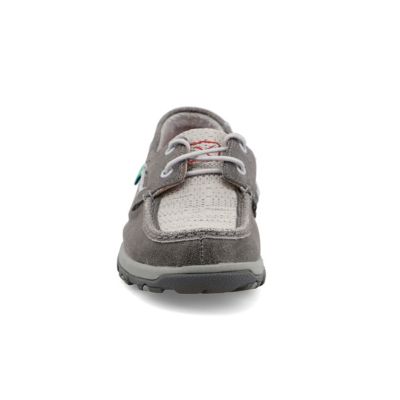 Image showing 3 th Twisted X Women's Boat Shoe Driving Mocs, WXC0007