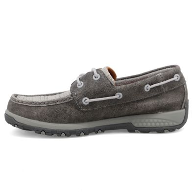 Image showing 6 th Twisted X Women's Boat Shoe Driving Mocs, WXC0007