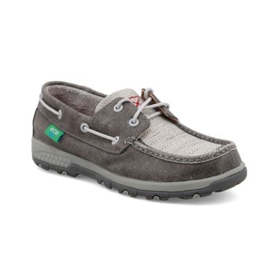 Image showing 7 th Twisted X Women's Boat Shoe Driving Mocs, WXC0007