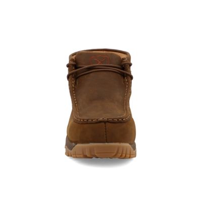 Image showing  Women's Chukka Driving Moc Toe Work Shoes, WXCC001-M-05.5