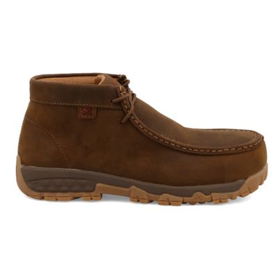Image showing  Women's Chukka Driving Moc Toe Work Shoes, WXCC001-M-05.5