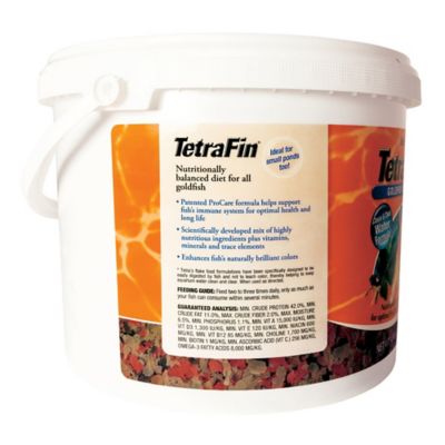 Image showing 5 th Tetra Fin Flakes Goldfish Food