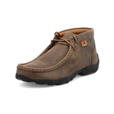 Twisted X Unisex Kids' Chukka Driving Moc Shoes, YDM0001