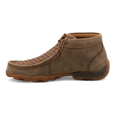 Image showing 6 th Twisted X Unisex Kids' Chukka Driving Moc Shoes, YDM0030-M-13.5