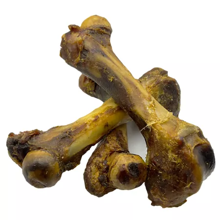 Hotspot Pets Dog Treats 6-8 in Large Pork Femur 3 Count Dog Bones Rawhide & Rawhide Alternative