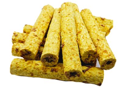 Hotspot Pets 6 in. Chicken Flavor Crunchy Munchy Rolls Dog Treats, 12 ct.