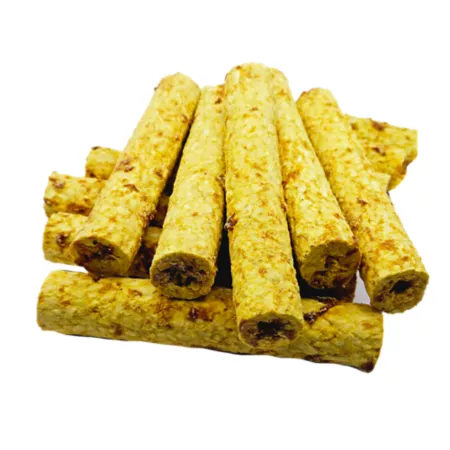 Hotspot Pets 6" Munchy Rolls Crispy Chicken Dog Treats 12 Count Dog Bones Rawhide & Rawhide Alternative