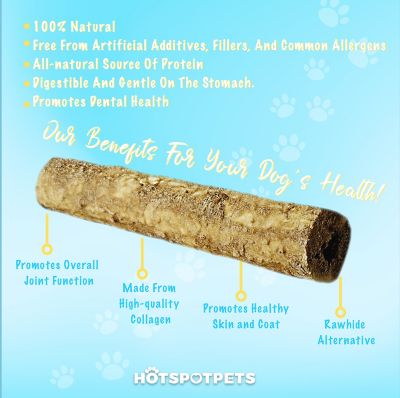 Image showing  6 in. Peanut Butter Flavor Crunchy Munchy Rolls Dog Treats, 3 ct.