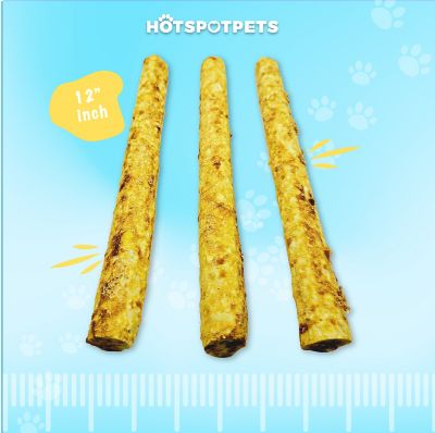 Image showing  12 in. Chicken Flavor Crunchy Munchy Rolls Dog Treats, 4 ct.